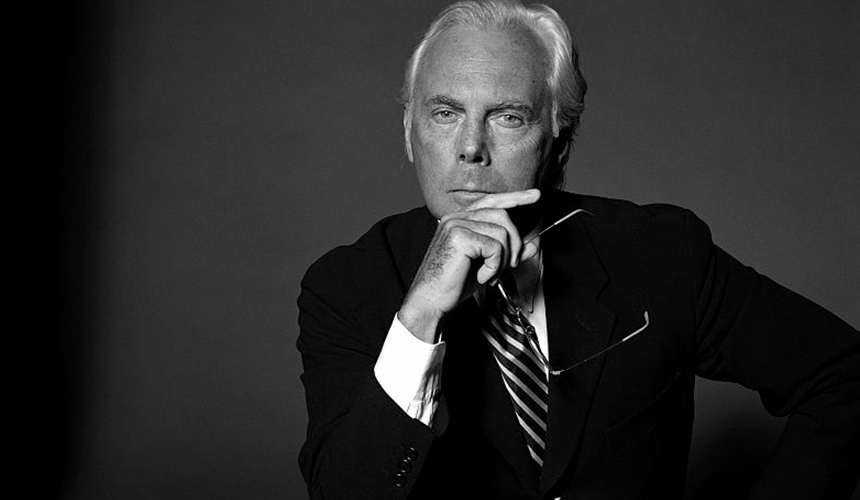 Giorgio Armani's Portrait